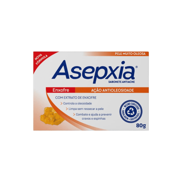 sabonete de enxofre asepxia